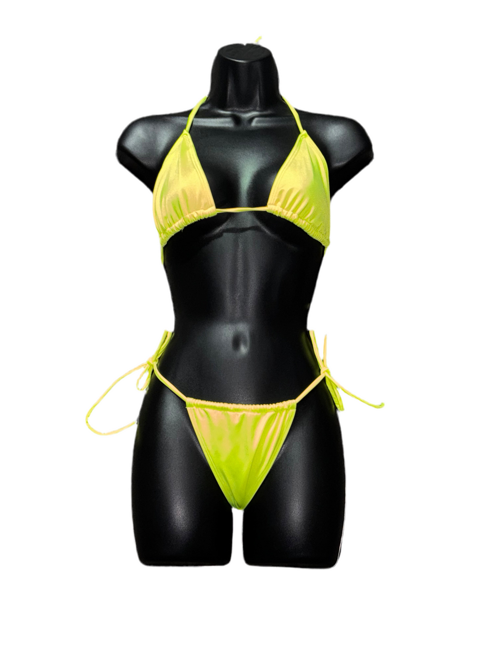 Neon Splash Bikini Set